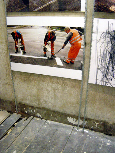 Installationsfoto Bildleiter