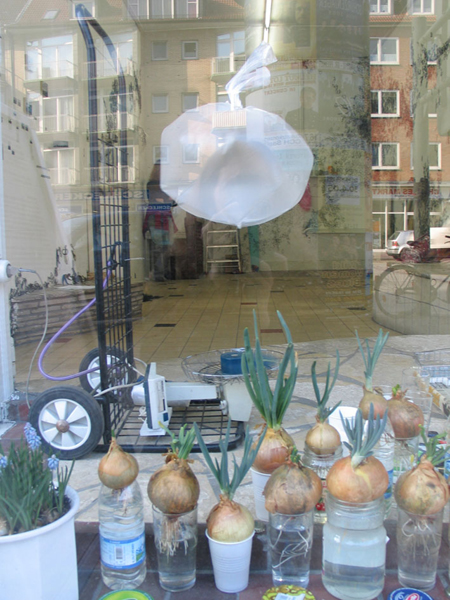 Foto Blick in die Rauminstallation