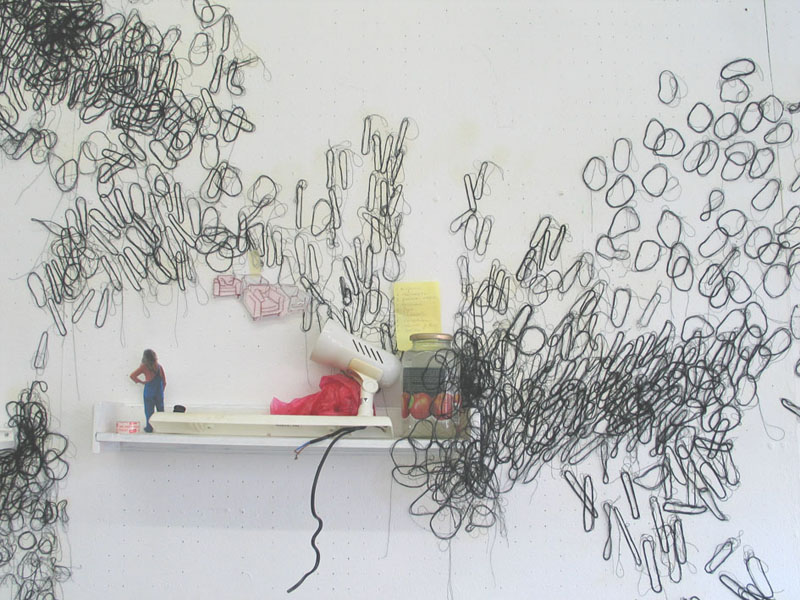 Foto der Rauminstallation